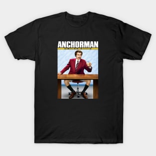 Anchorman Ron Burgundy Cheers T-Shirt